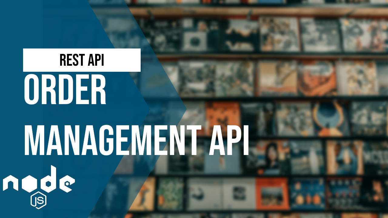 banner image for the Order Managament Rest API project